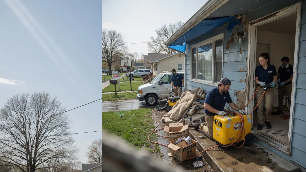 Basement Flood Cleanup in La Center, WA near me